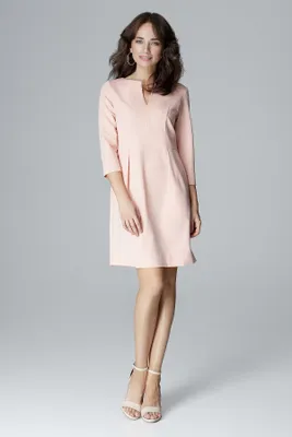 Produktbild von Lenitif Formelle Frauenkleider Regis L004 rosa L