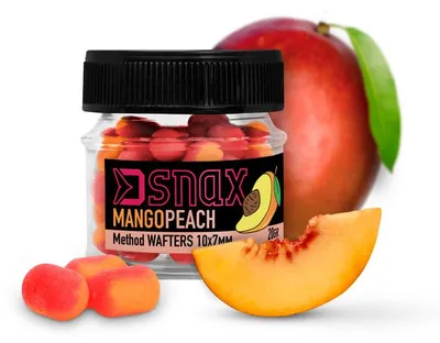 Image de DELPHIN D SNAX WAFT, mangue-pêche, 20 g, 101002210