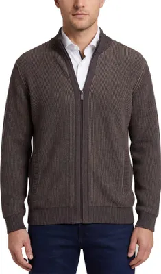 Produktbild von Bugatti Strickjacke braun Baumwolle gestrickt