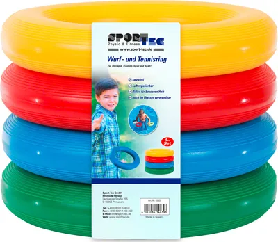 Produktbild von Wurf- und Tennisringe ø18 cm, 4er Set