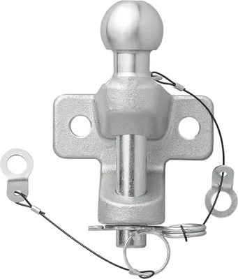 Produktbild von AS Kugelkopf 3,5t Anhängerkupplung 50mm Zugmaul Quad Kombikupplung Maulkupplung E11 AS