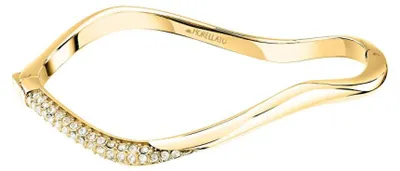 Immagine prodotto di Bracciale rigido ondulato con cristalli, modello SAYP19 - Diametro: 6 cm