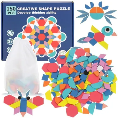 Image de Puzzle créatif en bois mosaïque 180 pièces