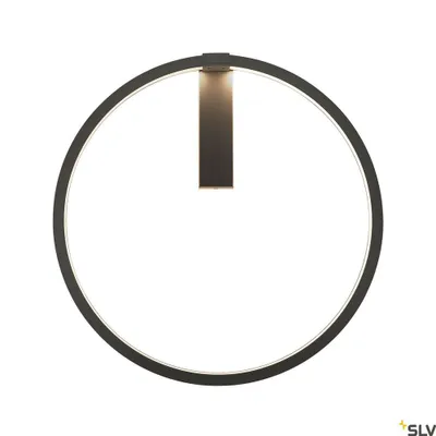Produktbild von SLV 1002918 ONE 60 DALI LED Wandaufbauleuchte schwarz