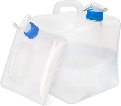 Obrázok produktu pre Ľahká prenosná nádoba na vodu s kohútikom – bez obsahu BPA – 20 l
