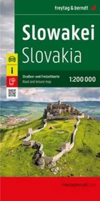 Produktbild von freytag & berndt Straßenkarte Slowakei 1:200.000