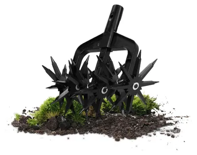 Immagine prodotto di Omgoods - Coltivatore rotativo - Utensile manuale per giardinaggio e controllo delle erbacce