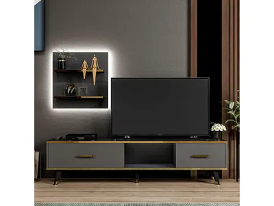 Obrázok produktu pre Skye Decor, Obývacia stena - Mevala 2 (antracit)