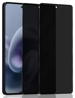 Produktbild von 2-Pack Motorola Moto G86 Power Privacy Displayschutzfolie - Gehärtetes Glas 9H - Super Qualität 3D