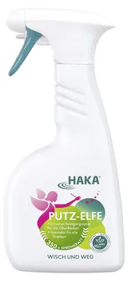 Produktbild von HAKA Putz-Elfe Glasreiniger 500ml materialschonender Uviversalreiniger