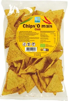 Produktbild von Chips'O maïs Family - Chili 125g