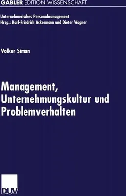 Produktbild von Management, Unternehmungskultur und Problemverhalten