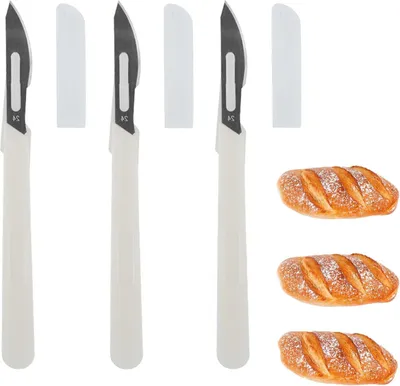 Produktbild von Teigmesser - Teigschneider - Lame - Lame Messer - Baguettemesser
