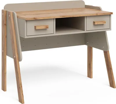 Produktbild von Schreibtisch Vitalispa Malia Cashmere/Artisan 97 x 51 cm mit 2 Schubladen, Model 58370