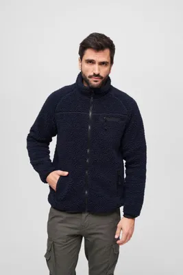 Obrázek produktu pro Pánská bunda Brandit Teddyfleece Jacket navy - S