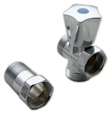 Produktbild von Goshe 0200.242 Waschmaschinenventil mit Verlängerung 3/4 Zoll
