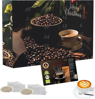 Produktbild von C&T Bio & Fairtrade Kaffee Adventskalender 2026, Kaffeepads