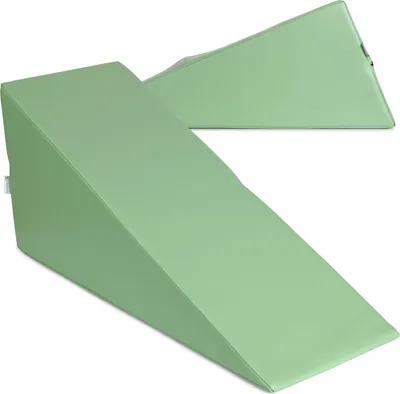 Produktbild von Habys Lagerungskeil, für Extremitäten bei Schwellungen | Lagerungskissen, Lagerungsmaterial | Physiotherapie, Orthopädisch | 70x24x30cm | Grün
