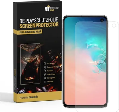 Produktbild von 2x Displayfolie für Samsung Galaxy S10e FULL COVER Displayschutzfolie HD KLAR