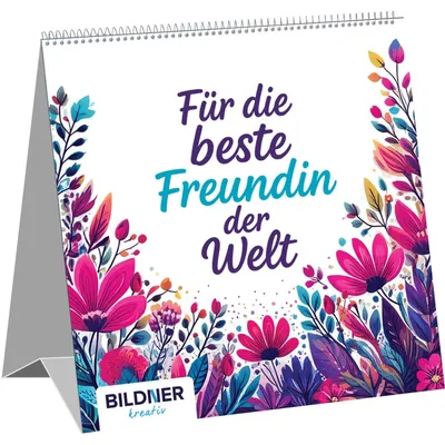 Produktbild von Für die Beste Freundin der Welt – Aufsteller mit 12 Sprüchen zum Thema Freundschaft