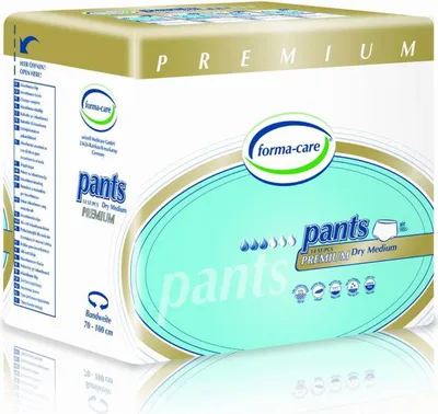 Produktbild von forma-care PREMIUM Dry pants - 80 Windelhosen - latexfrei - Gr. M - Tag