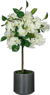 Obrázek produktu pro Umělá rostlina hortenzie na kmínku výška 71 cm