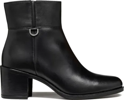 Produktbild von GEOX Stiefelette NEW ASHEEL, Glattleder, Schwarz, Damen