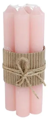 Produktbild von Cosydecor Tischkerze hellrosa ø2x16cm 7-teilig