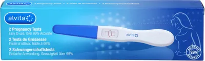 Produktbild von Alvita Schwangerschaftstest, 2 St TES