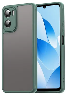 Produktbild von Motorola Moto G06 / G06 Power Hülle - Coverup Mattes Transparentes Back Cover mit Kameraschutz - Grün