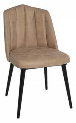 Produktbild von Stuhl Esszimmerstuhl Küchenstuhl Polsterstuhl Sessel Kunstleder Beige