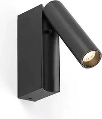 Produktbild von CRONOS verstellbarer schwarzer Wandleser mit Schalter 62751