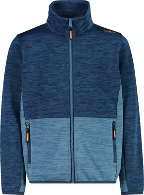 Produktbild von CMP Jungen Knit Tech Fleece Outdoor Jacke blau 116