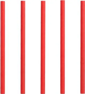 Immagine prodotto di 200 cannucce da cocktail, carta Ø 7 mm - 15 cm rosso