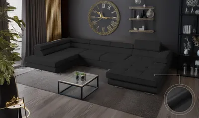 Produktbild von Ecksofa "SICURIO" Modernes Schlafsofa