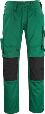 Obrázok produktu pre MASCOT 12179-203-0309, Nohavice, Akékoľvek pohlavie, Zelená, Čierna, Lyocell, Polyester, 340 g/m², Nepoužívať bielidlo