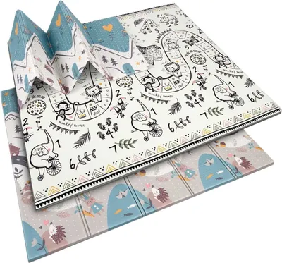 Produktbild von Vzdelávacia skladacia penová podložka 200 x 180 x 1 cm Nukido NK-340