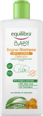 Produktbild von Equilibra Baby, Sanftes Körper- und Haarschampoo, 250 ml