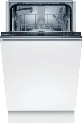 Zdjęcie produktu dla Bosch Serie 2 SPV2IKX10E, W pełni wbudowany, Wąski (45 cm), Czarny, 1,75 m, 1,65 m, 2,05 m