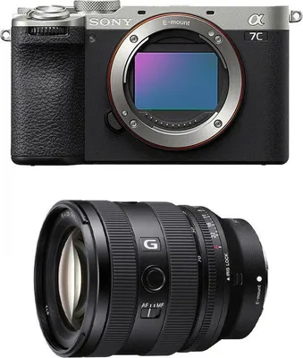 Image de SONY ALPHA 7C II Silver + FE 20-70 f/4