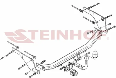 Produktbild von Z546985 Anhängerkupplung passend für MAZDA 2 2003-2007 starr