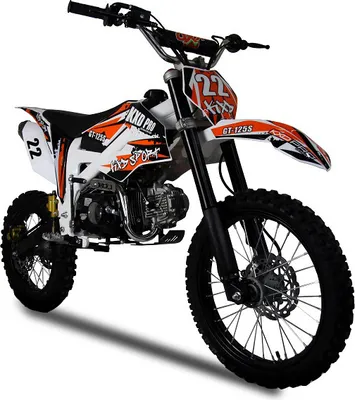 Produktbild von 125ccm Dirtbike Cross Bike Motor bike Modell 612K 17/14" Neu KXD MOTO