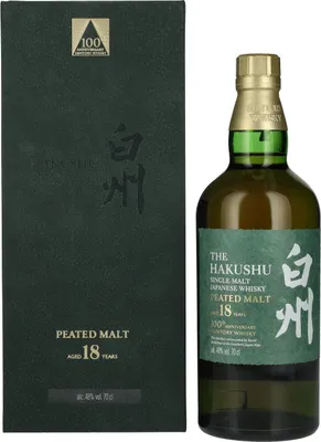 Produktbild von Suntory The Hakushu 18 Years Old 100th ANNIVERSARY EDITION Single Malt Whisky 48% Vol. 0,7l in Geschenkbox