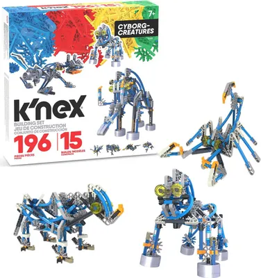 Produktbild von K'nex Cyborg-Kreaturen 15 Modelle, 196 Teile.
