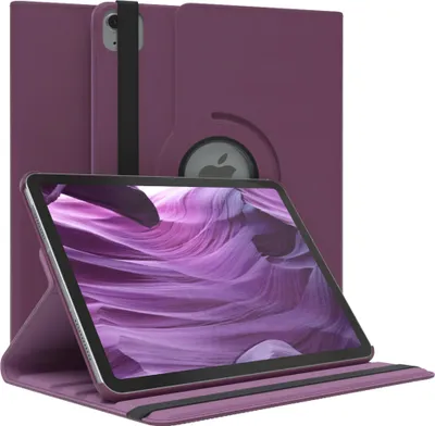 Produktbild von EAZY CASE - Tablet Hülle für Apple iPad Air 11 (2024) Schutzhülle, Tablet Case 360° drehbar in Violett