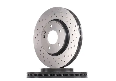 Produktbild von 2x BREMBO 09.8304.1X Bremsscheibe Vorderachse