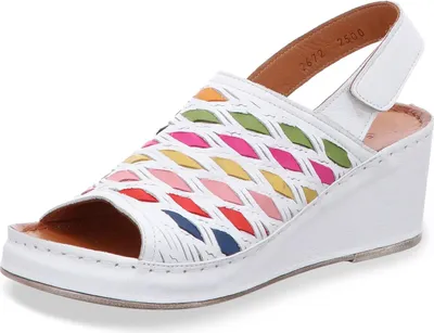 Produktbild von Gemini Damen Sandale weiss Größe 41