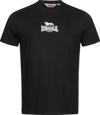 Produktbild von Herren T-Shirt normale Passform SHEGRA Black/White M Lonsdale