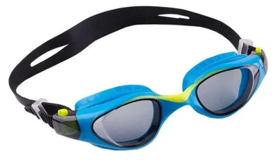 Produktbild von Crowell - "Splash" Schwimmbrille für Kinder PP7357 (Einheitsgröße) (Schwarz/Blau)
