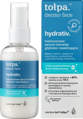 Produktbild von TOŁPA Dermo Face Hydratives Hyaluron-Serum-Booster, 75 ml